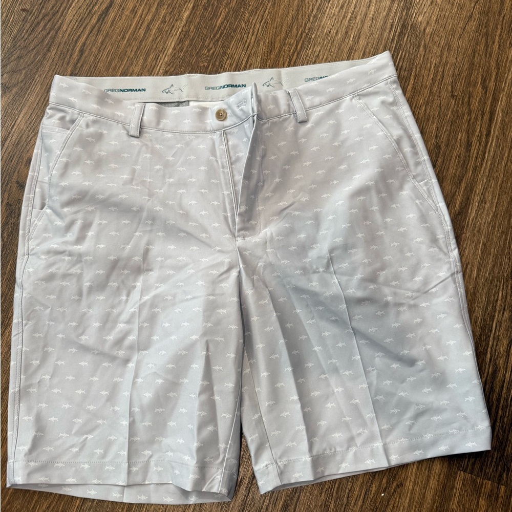 Greg Norman Collection Gray Men's Shorts